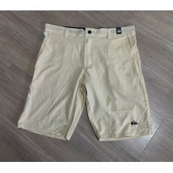 Bermuda Walker Quiksilver Com Simbolo Bordado Bege - Atacado das Tailandesas