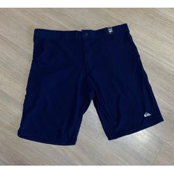 Bermuda Walker Quiksilver Com Simbolo Bordado Azul... - Atacado das Tailandesas