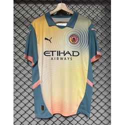 Camisa manchester city 24/25 4 Fan Lisa - Atacado das Tailandesas