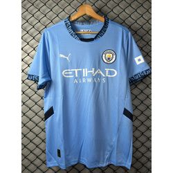 Camisa manchester city 24/25 home Fan Lisa - Atacado das Tailandesas