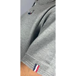 Camisa Polo Le Coq Sportif cinza - Atacado das Tailandesas