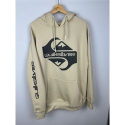 Moletom Quiksilver C/Capuz preto duas Ondas com es... - Atacado das Tailandesas