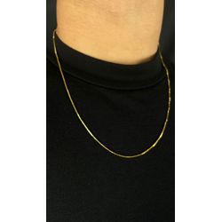 Corrente Elo Tijolinho 2mm 70cm - Atacado das Tailandesas