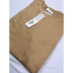 Camisa Peruana Lacoste Bege Basica - Atacado das Tailandesas