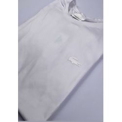 Camisa Peruana Lacoste Branca Basica - Atacado das Tailandesas