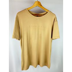 Camisa Peruana Hugo Boss Marrom Escrita No Peito - Atacado das Tailandesas