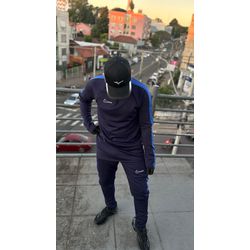 Conjunto Termo Dry Nike Azul - Atacado das Tailandesas