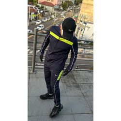 Conjunto Termo Dry Mizuno Azul/Verde - Atacado das Tailandesas