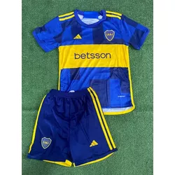 Conjunto Infantil Boca Juniors 23/24 Home - Atacado das Tailandesas