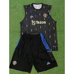 Conjunto Regata + Bermuda 23/24 Manchester United ... - Atacado das Tailandesas