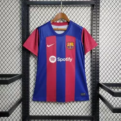 Camisa Barcelona feminina 23/24 Home Fan Lisa - Atacado das Tailandesas