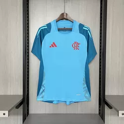 Camisa Flamengo Treino Azul Claro (25/26) - Atacado das Tailandesas