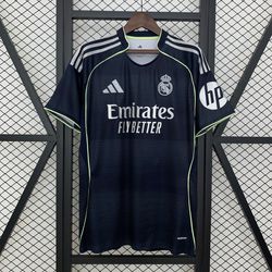 Camisa Real Madrid 25/26 Away Fan Lisa - Atacado das Tailandesas