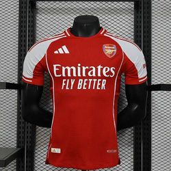 Camisa Arsenal Home Lisa 25/26 - Atacado das Tailandesas