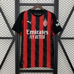 Camisa Milan Home Lisa 25/26 - Atacado das Tailandesas