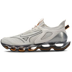 Tênis Mizuno Wave Prophecy 14 Branco/Prata - Atacado das Tailandesas