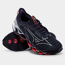 Tênis Mizuno Wave Prophecy 14 marinho/flour - Atacado das Tailandesas