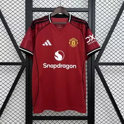Camisa Manchester United 24/25 Home Fan Lisa - Atacado das Tailandesas