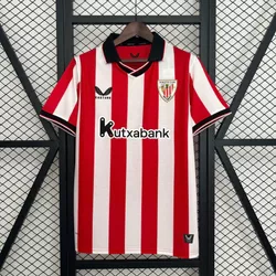 Camisa Atlético Bilbao 24/25 Home Fan Lisa - Atacado das Tailandesas