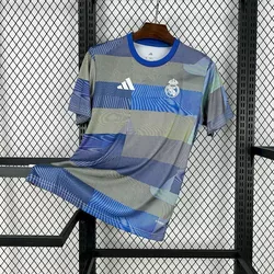 Camisa Real Madrid pré jogo 25/26 - Atacado das Tailandesas