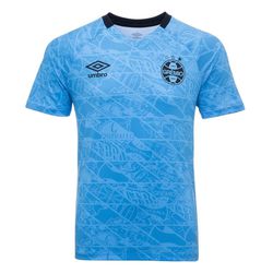 Camisa Grêmio Aquecimento- 25/26 - Azul - Atacado das Tailandesas