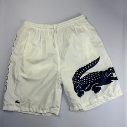 Bermuda Tactel lacoste branca - Atacado das Tailandesas