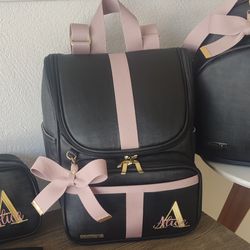 MOCHILA 3x ( mão, ombro, costas) - 133 - Ateliê Ágape