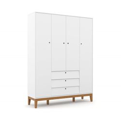 Roupeiro Uniq 4 Portas - 0095 - Ateliê Ágape