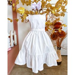 Vestido Marisol Branco - Ateliê NewBaby