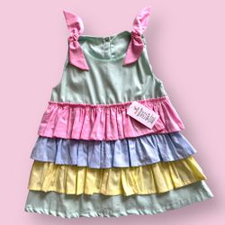 Vestido Algodão doce Copia - Ateliê NewBaby