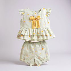 Conjunto Eloá -MARGARIDA - Ateliê NewBaby
