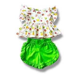 Conjunto Cria frutinha - Ateliê NewBaby