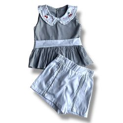 Conjunto Katy Preto - Ateliê NewBaby