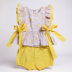 CONJUNTO MILA-LAÇOS - Ateliê NewBaby