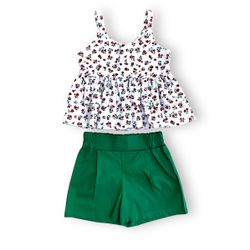 Conjunto carla verde - Ateliê NewBaby