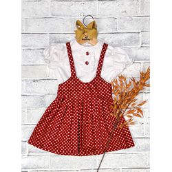 Conjunto Jardineira Poá - Ateliê NewBaby