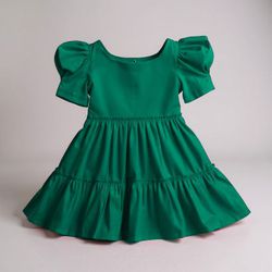 VESTIDO PIETRA-VERDE - Ateliê NewBaby