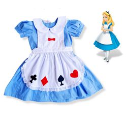 Vestido Alice No Pais Das Maravilhas - Ateliê NewBaby