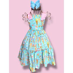 Vestido Gabi - Ateliê NewBaby