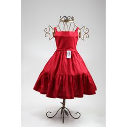 Vestido Marisol vermelho - Ateliê NewBaby