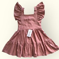 Vestido Mell Rosé - Ateliê NewBaby