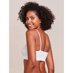 Sutiã Top Sem Bojo E Sem Aro Branco - 210202 - ATELIÊ DA LINGERIE