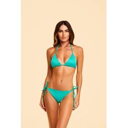 Biquini Cortininha Luxor Verde Tifani - 242214 - ATELIÊ DA LINGERIE