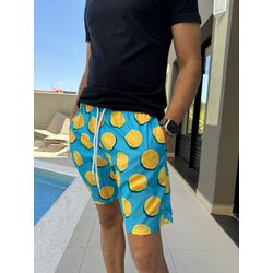 Shorts Estampado Tropical Azul - 6131001 - ATELIÊ DA LINGERIE