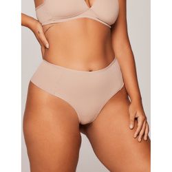 Calcinha Fio Dental Microfibra Chocolate - 2017021 - ATELIÊ DA LINGERIE
