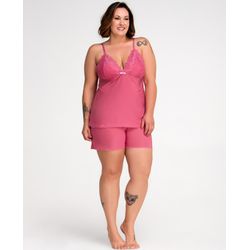 Short Doll Jane Plus Rosa - 2720650 - ATELIÊ DA LINGERIE