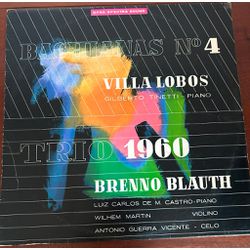 Disco de Vinil - Heitor Villa-Lobos, Brenno Blauth... - ATEMPORAL