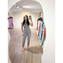 Conjunto colete Cinza - 69 - ATRAKCE