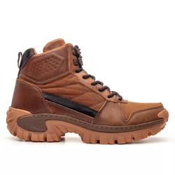 Bota Masculina Adventure Cano Médio em Couro Legít... - NOTORIAN'S SHOP