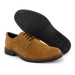 Sapato Oxford Masculino Camurça Premium - Mostarda... - NOTORIAN'S SHOP
